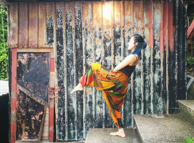 Limited Patchwork - Travel Alibaba Pants - Hot Color