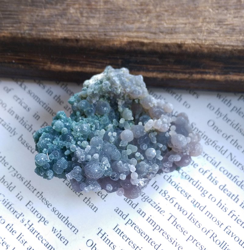 Grape Quartz 印尼產地 葡萄狀 紫色石英 葡萄瑪瑙 天然礦石 原礦 - 擺飾/家飾品 - 其他材質