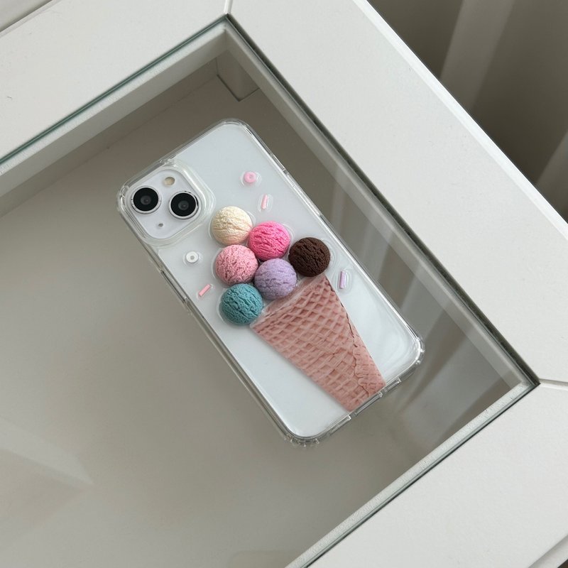 icecream phone case - 手機殼/手機套 - 其他材質