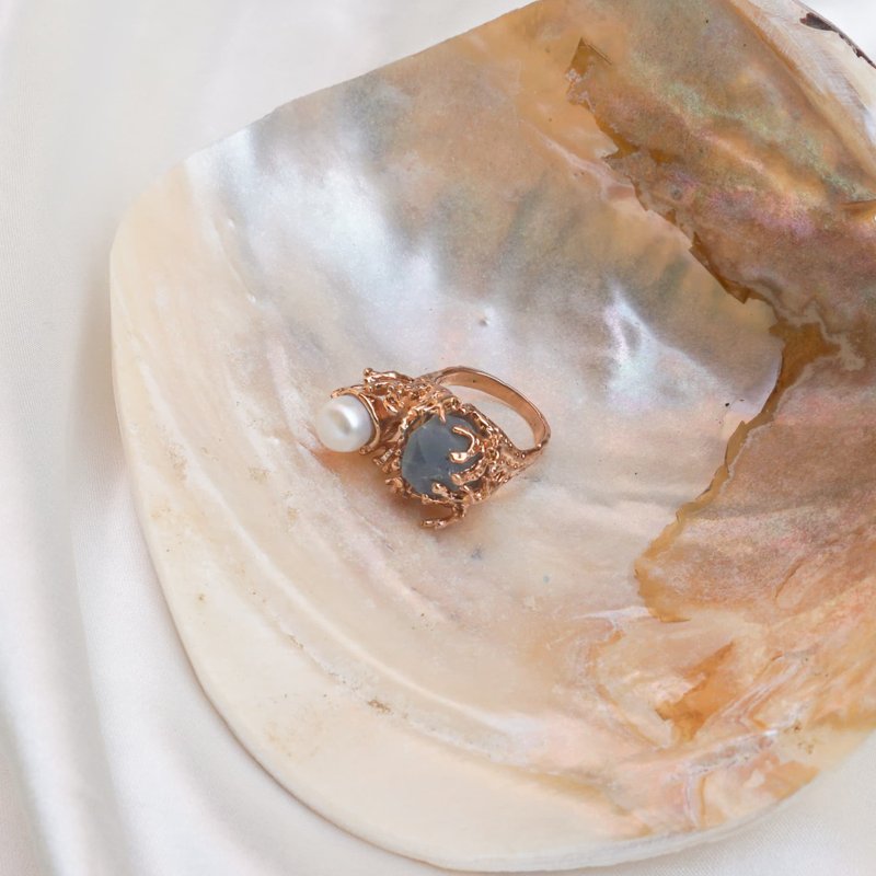 Sea coral ring