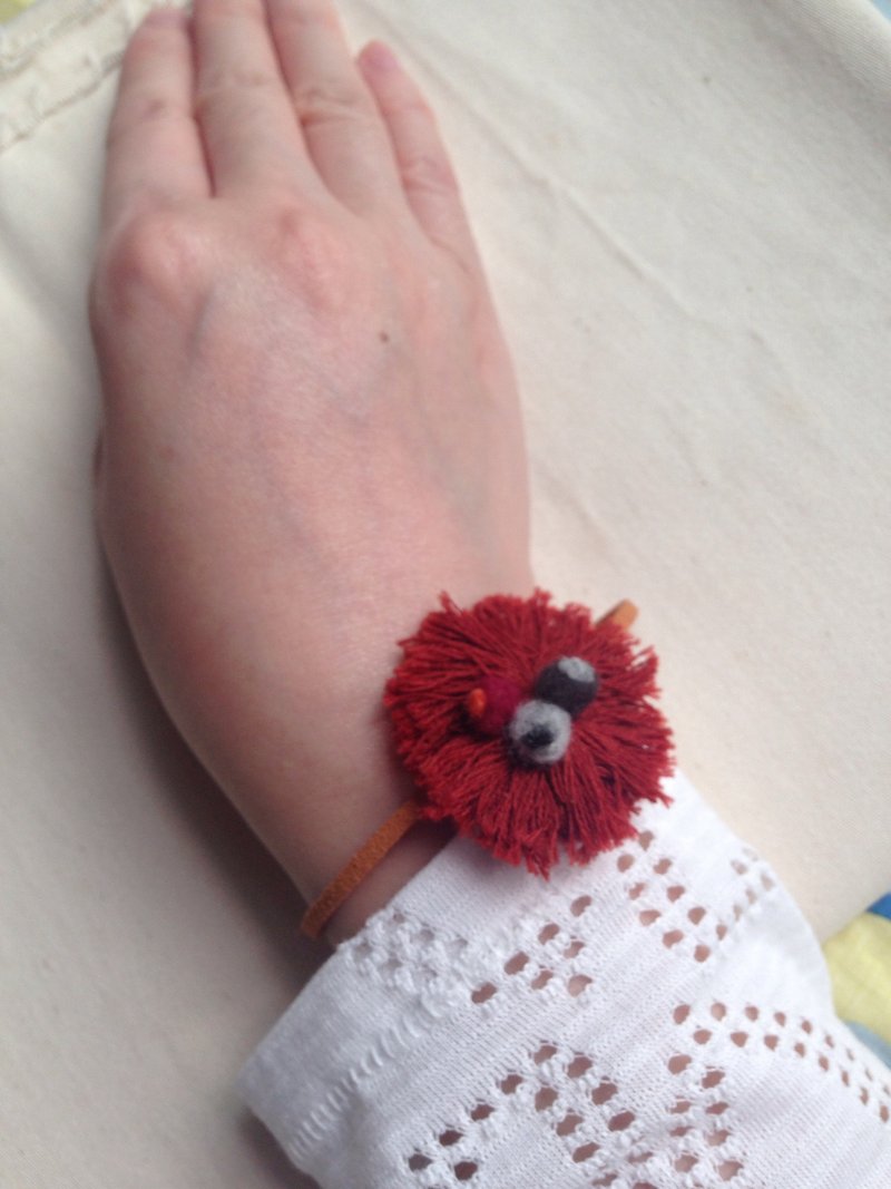 Wool felt jewelry embroidery thread