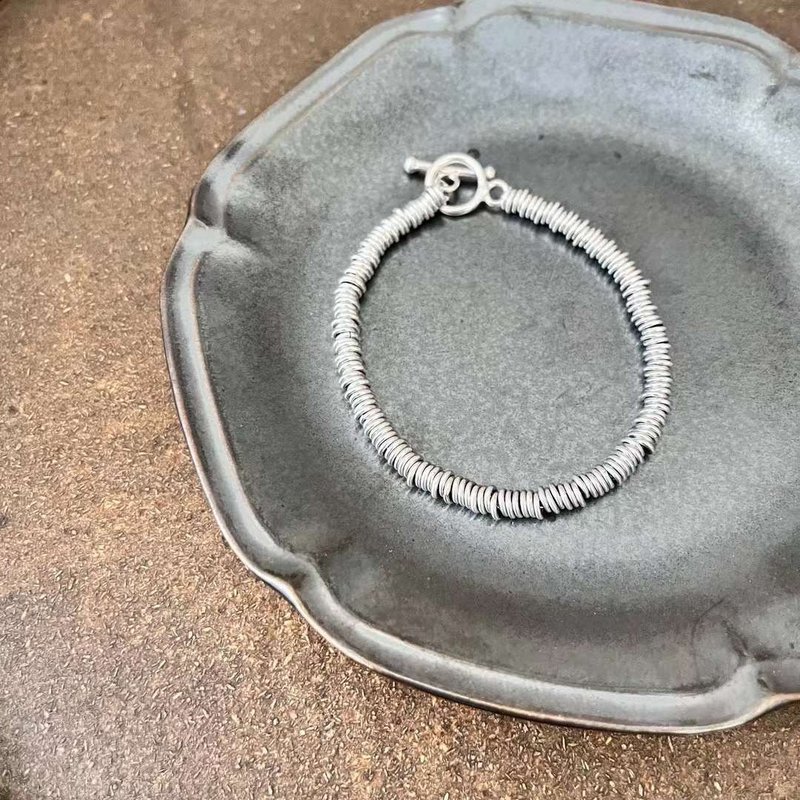 Give her a ForHer ForHim/sterling silver bracelet