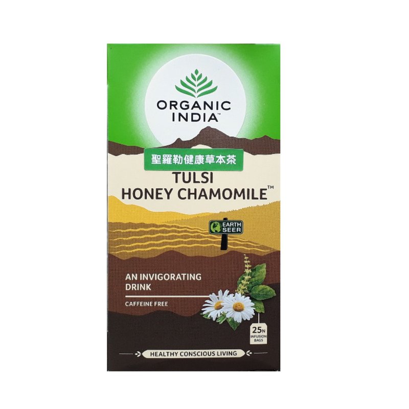 聖羅勒蜂蜜洋甘菊花茶 Tulsi Honey Chamomile 袋裝茶包