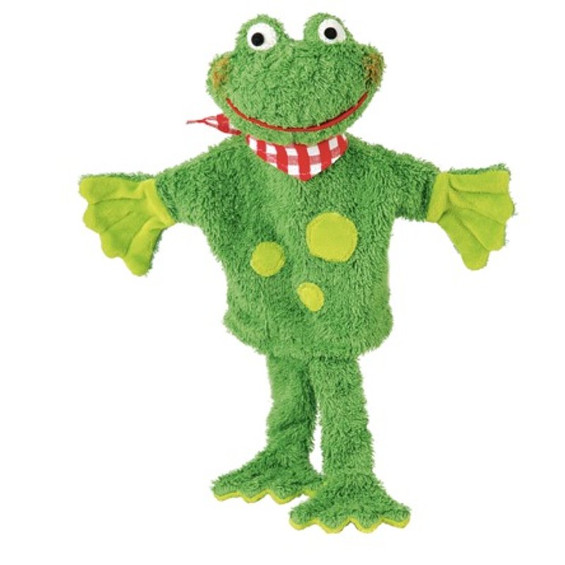 Century German brand Käthe Kruse Chopin frog holding doll