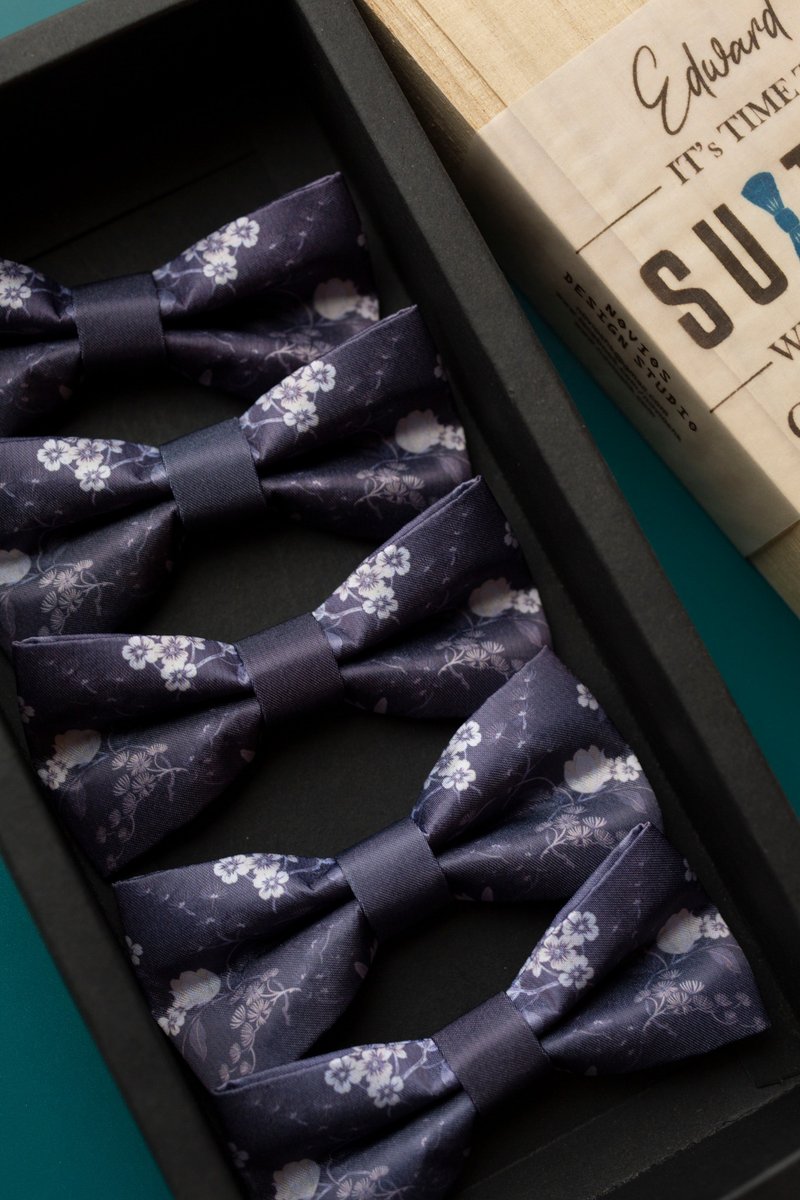 Style 0278 Modern Boys Bowtie, Toddler Bowtie Toddler Bow tie, Groomsmen bow tie, Pre Tied and Adjustable Novioshk