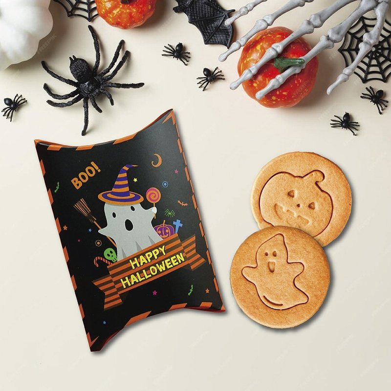 【萬聖節限定】唐鬼鬼造型手工餅乾 - 零食/點心 - 新鮮食材