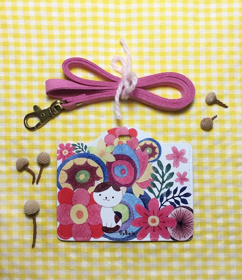 Illustration Card Holder - Spring