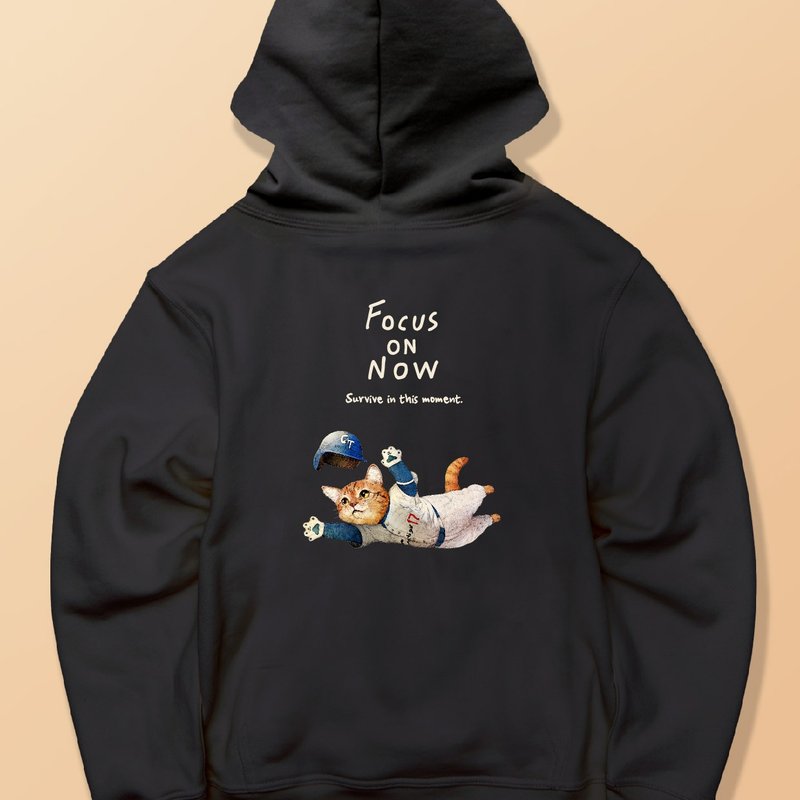FOCUS ON NOW /しっかりコットン生地/フルジップパーカー - 其他 - 棉.麻 白色