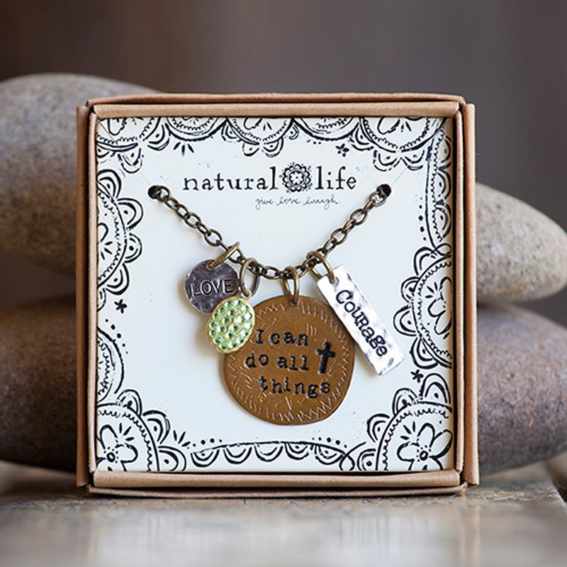 Pendant set necklace I can do all things | N166