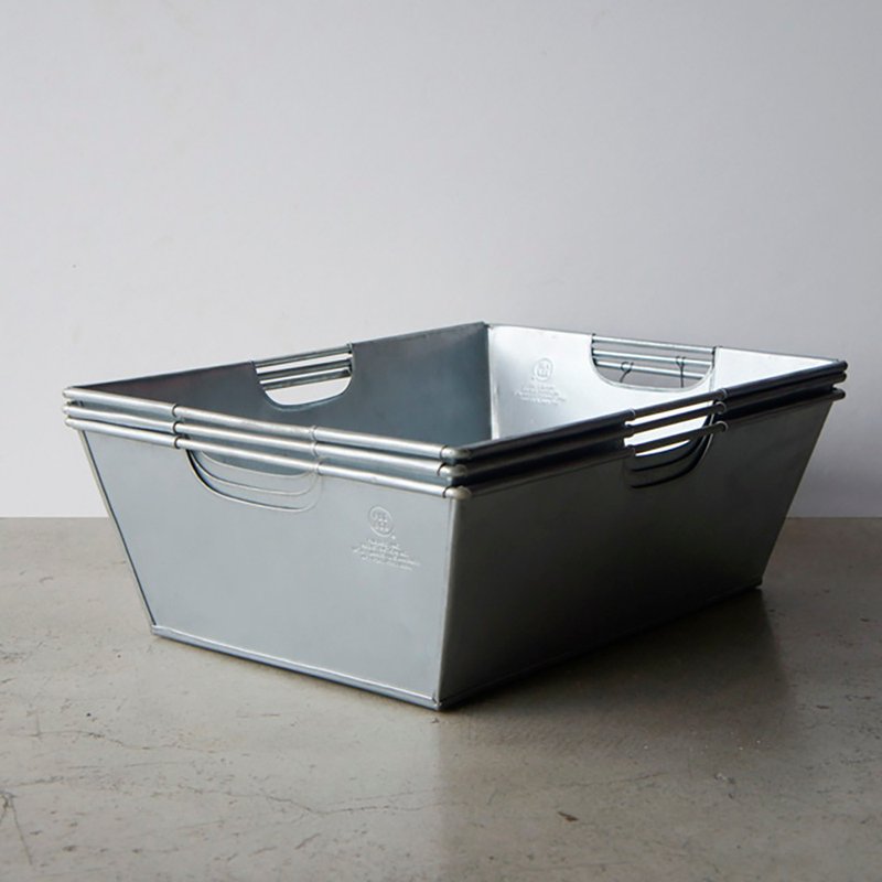 STEEL STORAGE BOX Rectangle Steel Storage Basket - Rectangular