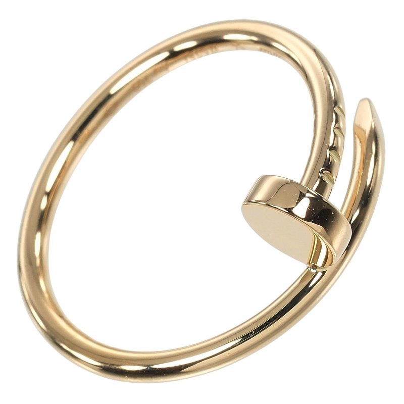 【日本直送】カルティエ リング ジュストアンクル SM 13号 指輪 K18YG イエローゴールド 約3.5g CARTIER【中古】Aランク - 戒指 - 貴金屬 金色