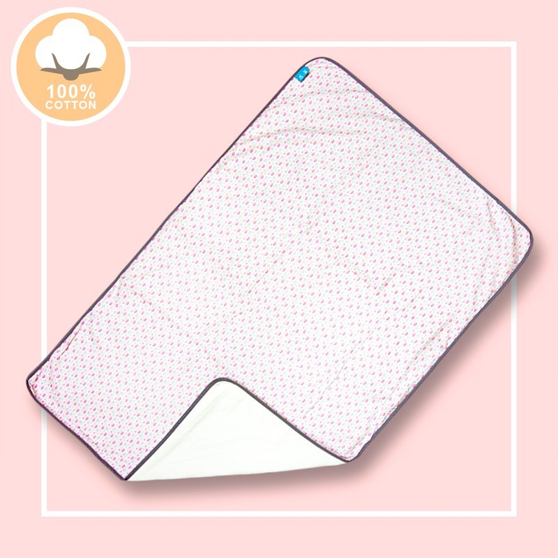 Pure cotton gauze towel - powder leaf
