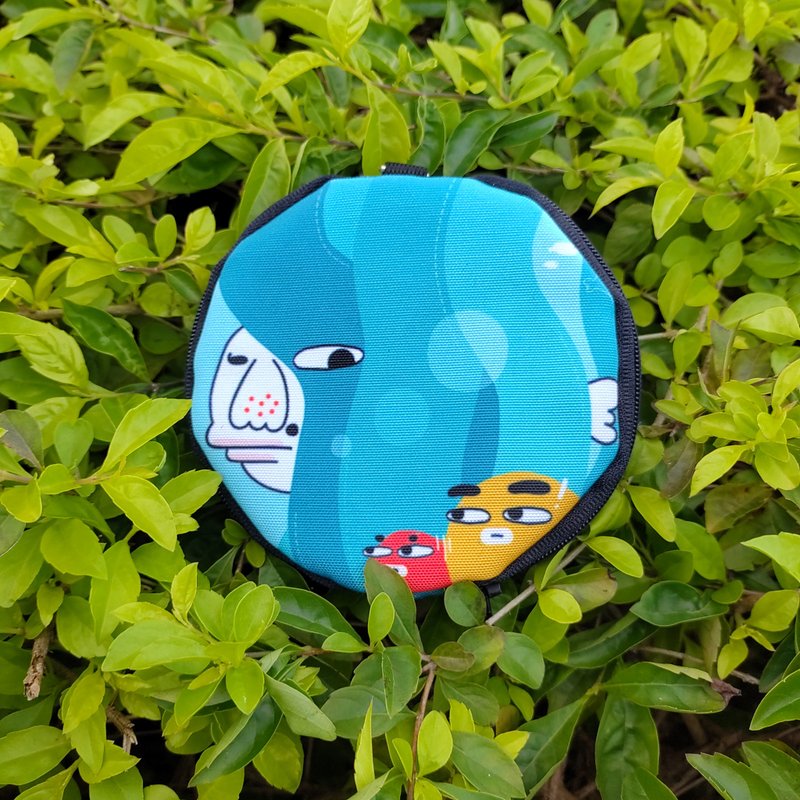 水滴魚零錢包 交換禮物 兩層獨立空間 搞笑錢包 創意包包 吊飾 - 零錢包/小錢包 - 防水材質 多色