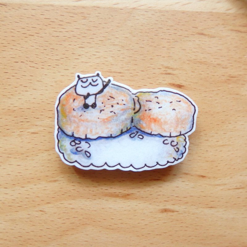 【Hide and seek】 Scallop Sushi Brooch