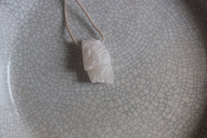 Rosa 13-Natural Stone Handcrafted Stone Letter Soapstone Necklace