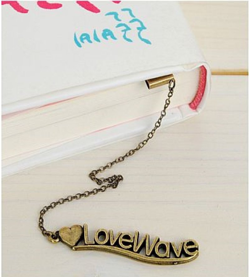 LOVE WAVE BOOKMARK