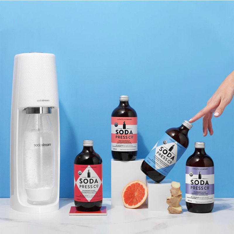 British SodaStream Sodapress Organic Syrup 500ml / 4 types in total