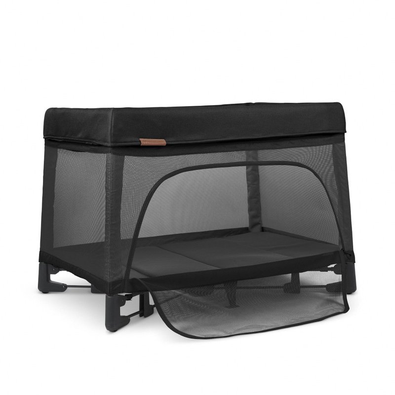 快速出貨-台灣宅配【UPPAbaby】嬰兒床(黑色啞光)+尿布台+置物袋 - 嬰兒床/床圍/寢具 - 其他材質 黑色