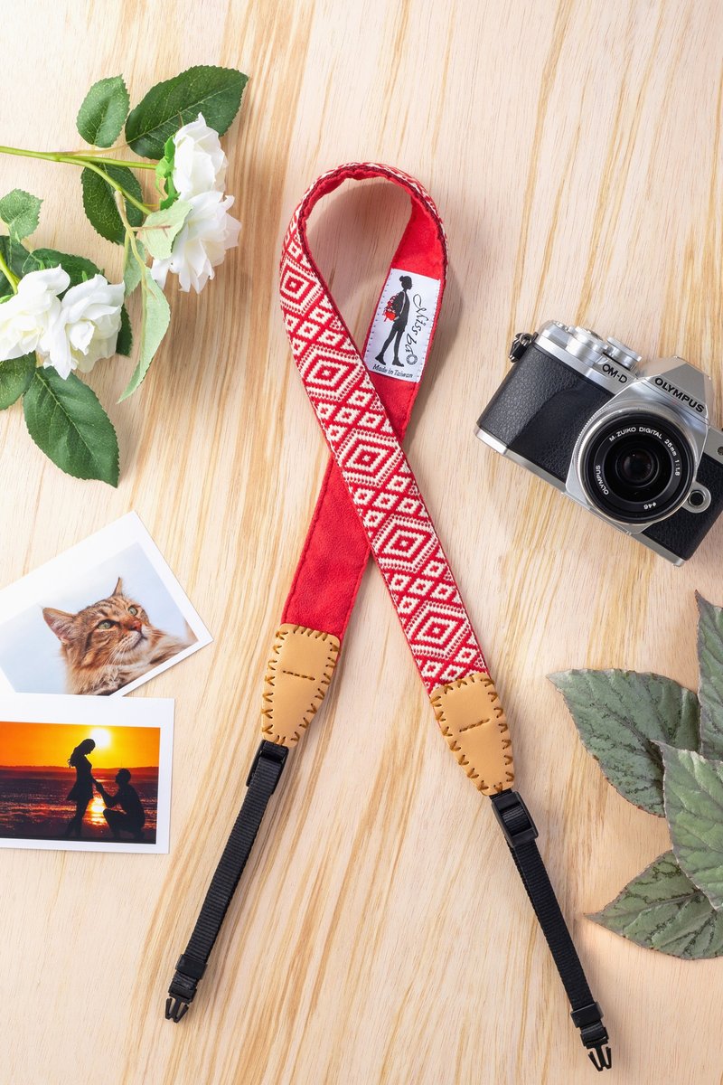 Missbao Handmade Square - Atayal safe three-use strap - camera phone bag can be