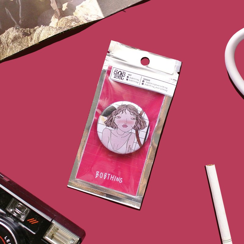 Button Badge 44 mm. - Lost in Summer