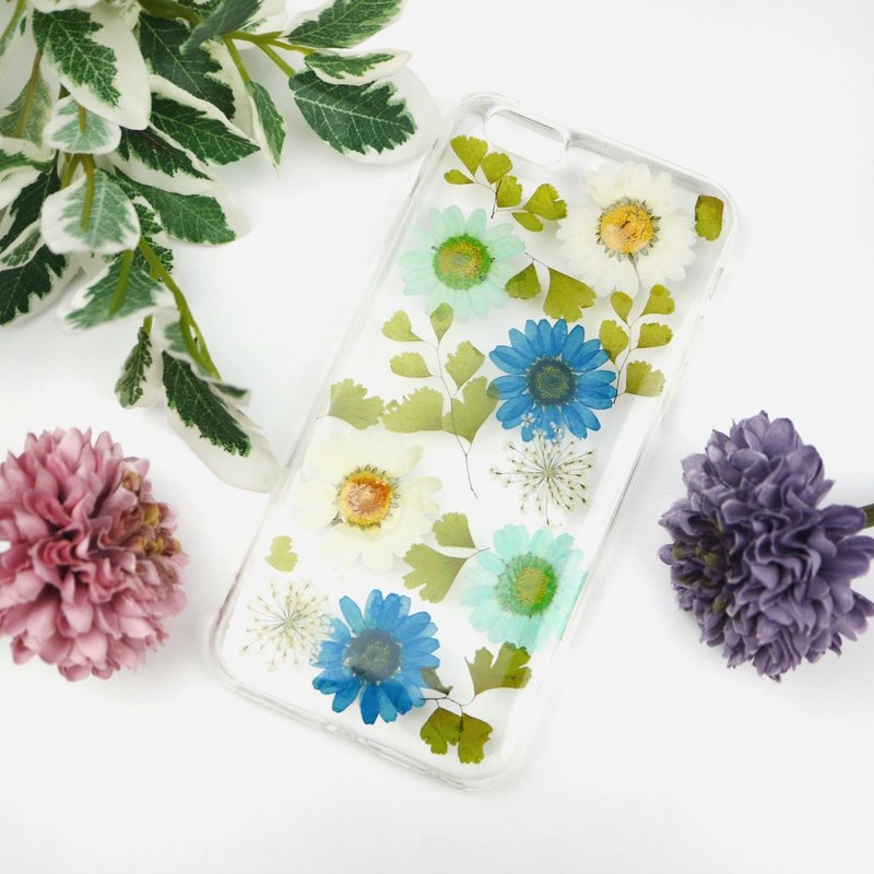 Pressed Real flower phone case - for iphone 5/5s/SE/6/6s/6 plus/6s plus/7/7plus/Samsung S4/S5/S6/S6Edge/S7/S7Edge/Note3/Note4/Note5