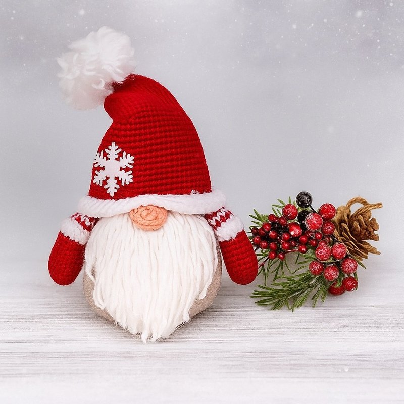 Christmas gnome, gnome for the new year, gnome, Christmas gift, winter gnome. - 寶寶/兒童玩具/玩偶 - 其他材質