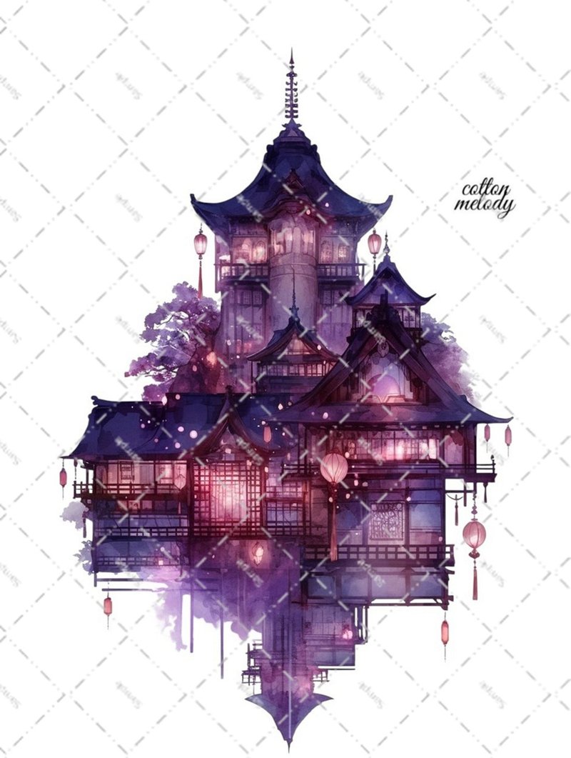 original sticker no.S234 人物ステッカー オリジナル人物ステッカー ステッカー cotton melody ミニステッカー - 貼紙 - 紙