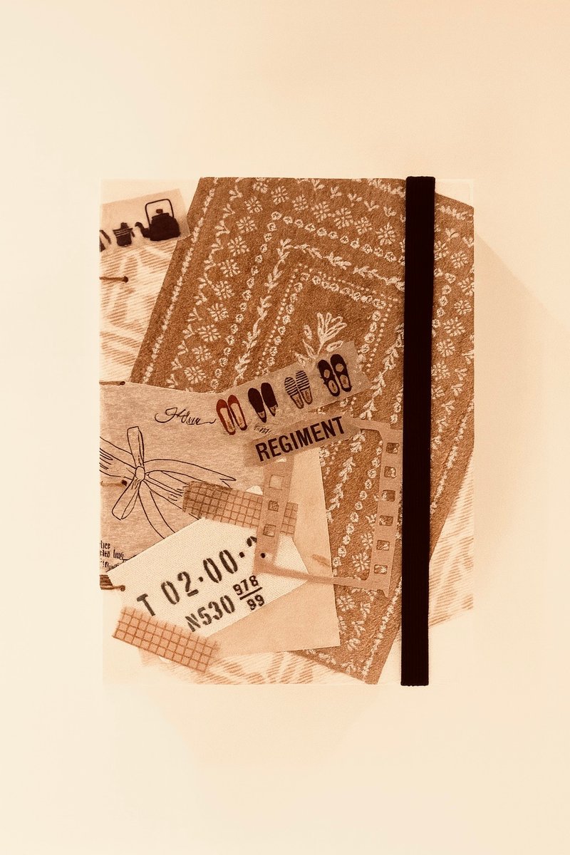 A6手縫筆記本 手工書 2026手帳  手縫書 線裝書 - 筆記本/手帳 - 紙