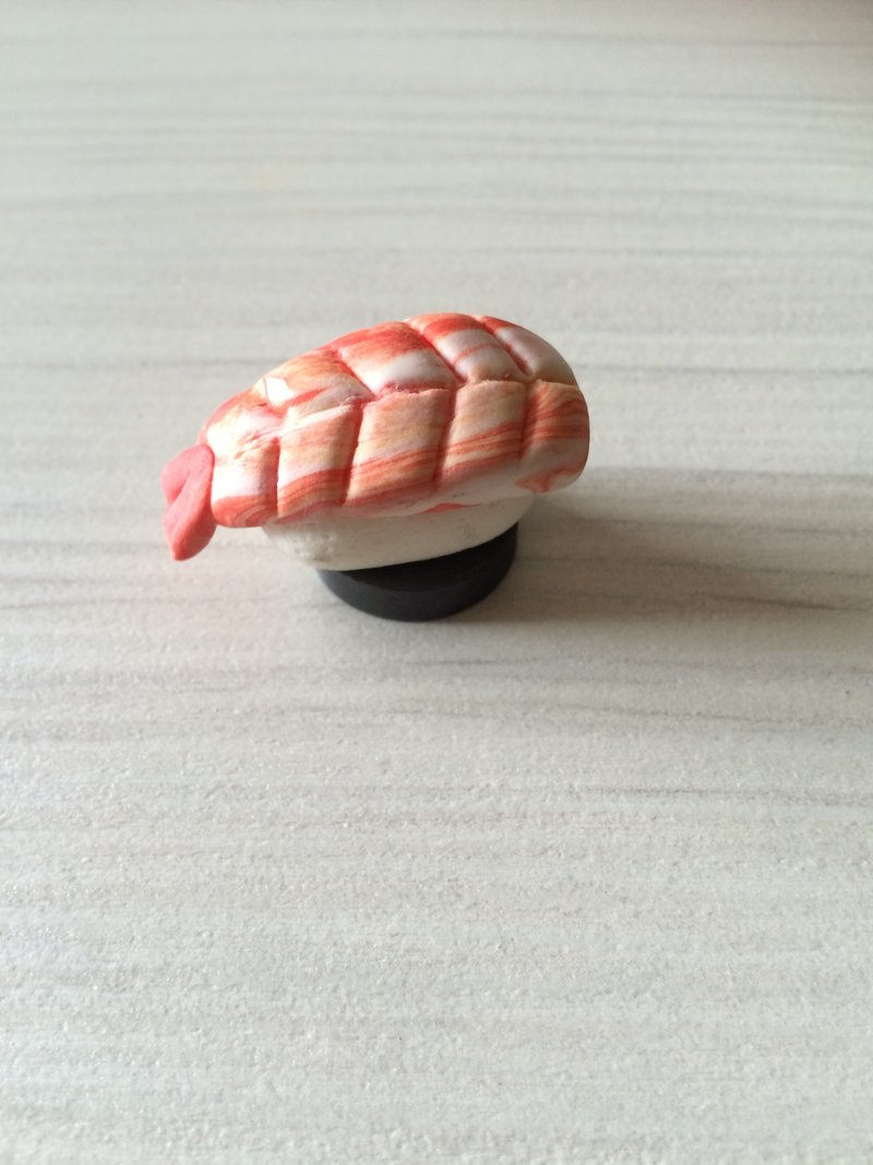 Grip sushi clay / magnets / shrimp sushi