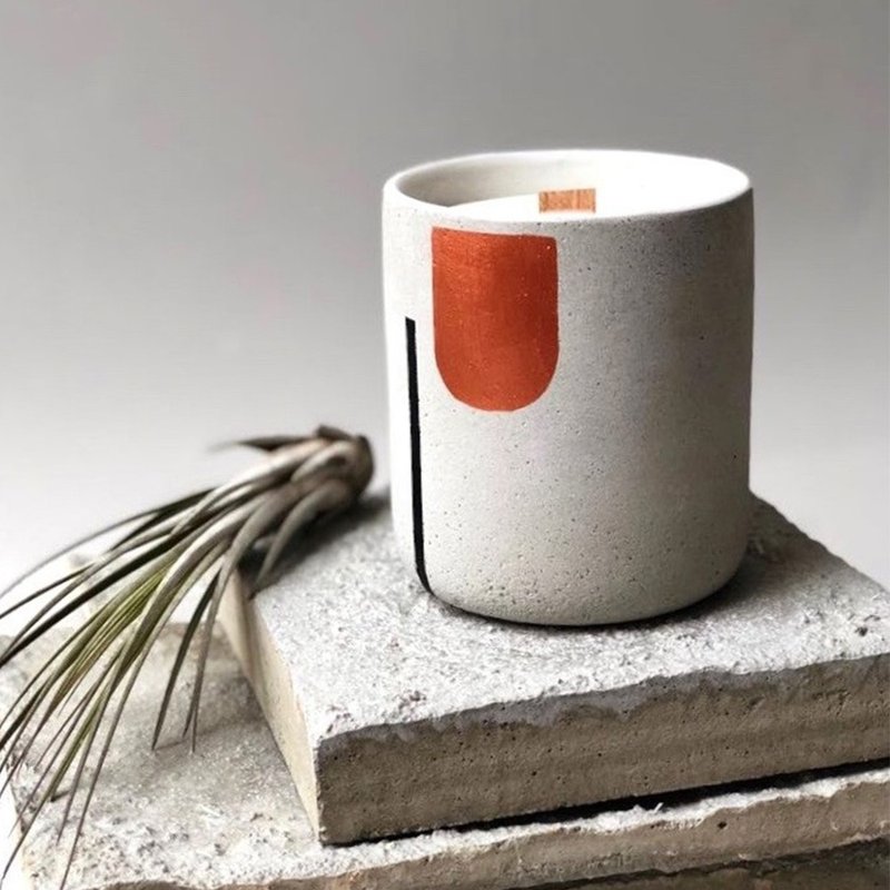 Zoa Concept Copper & Black Line MEDIO | 220 g candle