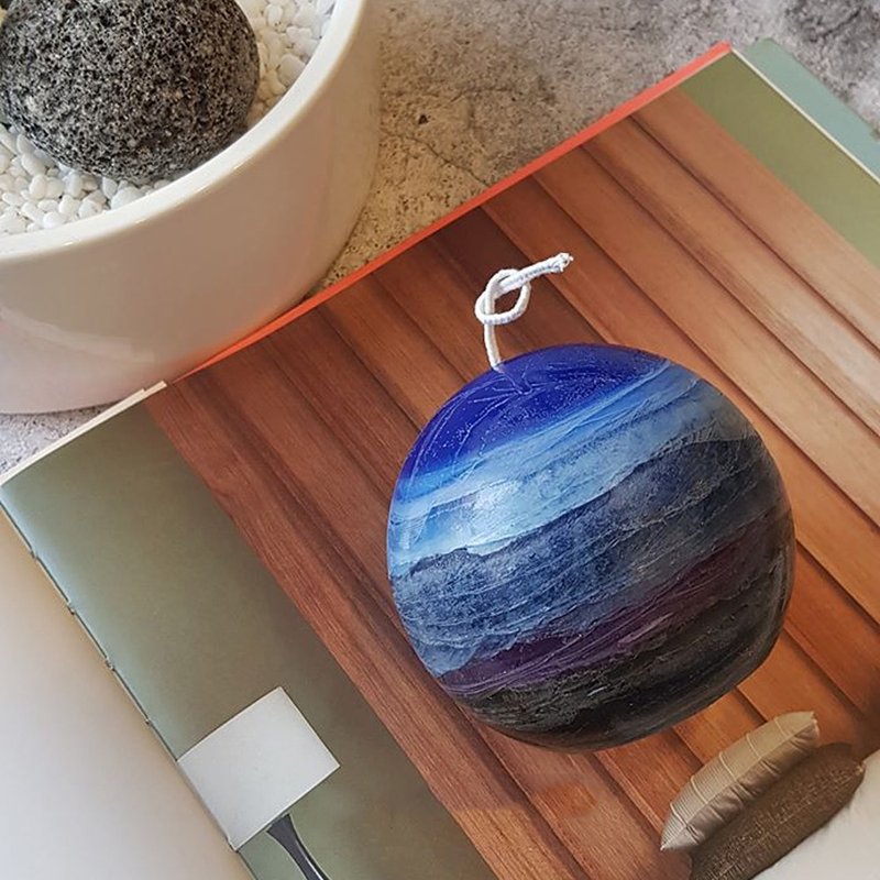 Handmade Candle - Planet Candle
