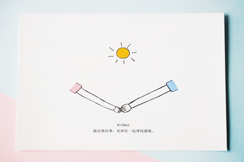 Finding Sunshine Postcard/ Card