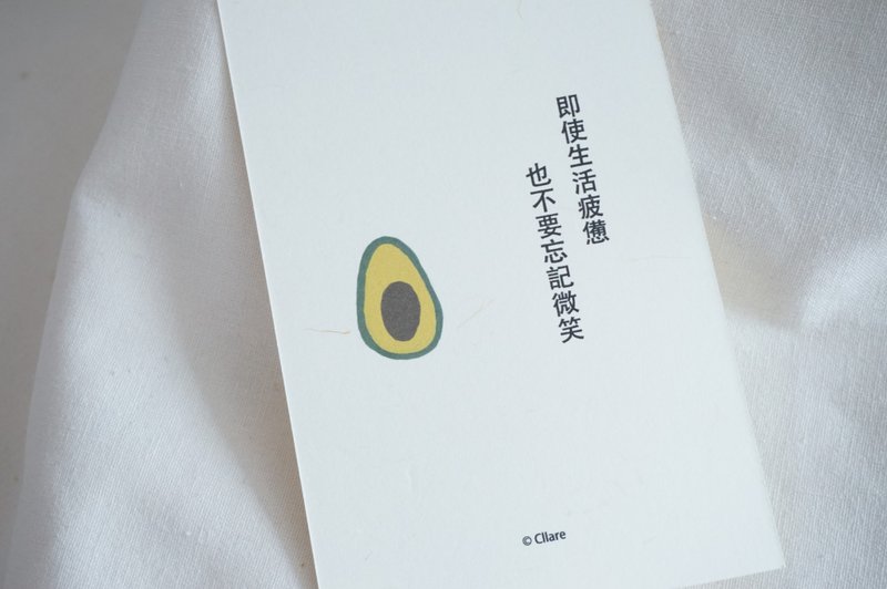 Wish fruit Postcard/ Card