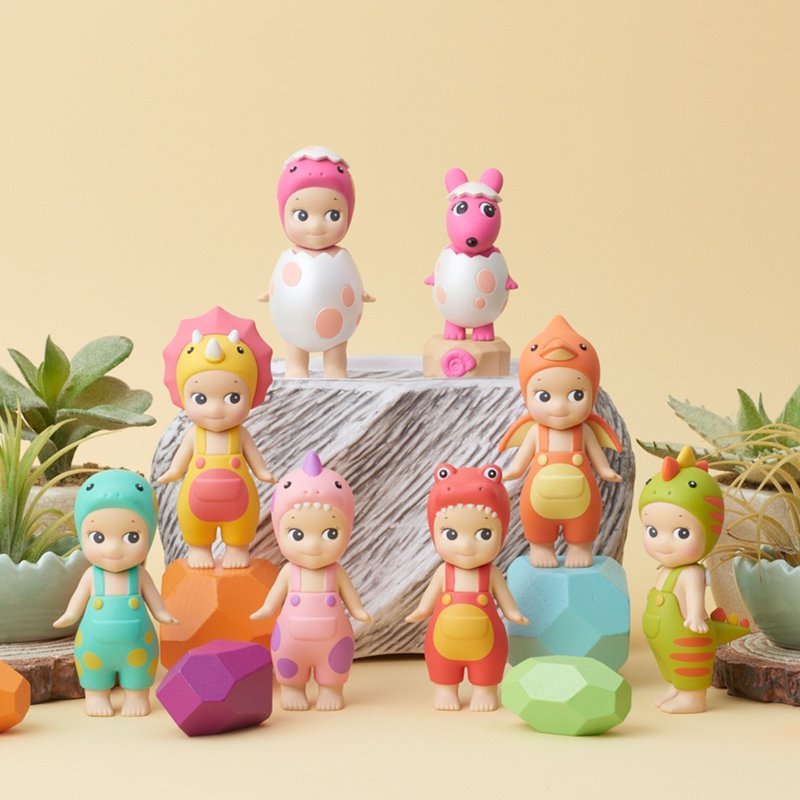 Sonny Angel MiniFigure 淘氣恐龍 限定版公仔 (盒裝6入) - 公仔/玩偶 - 其他材質