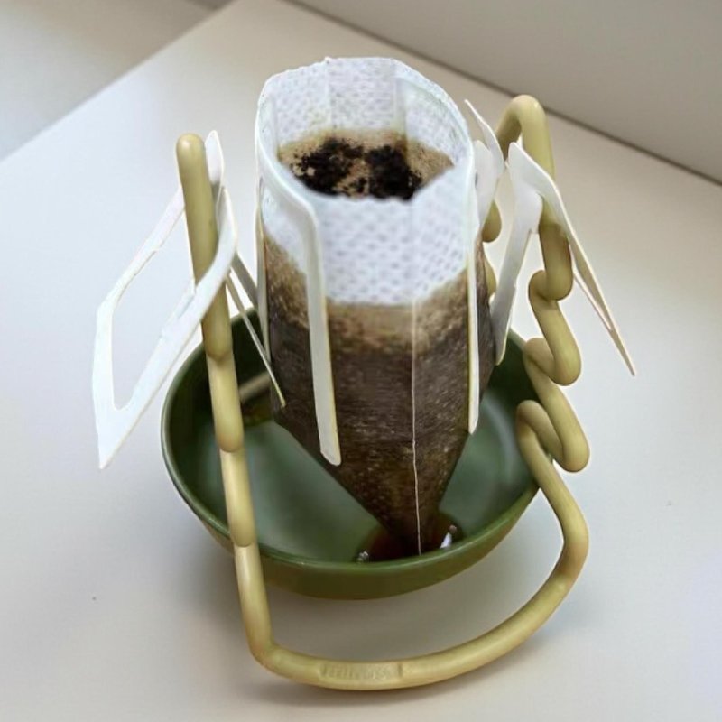 【掛耳咖啡支架】可愛聖誕樹造型濾杯座-隨行沖煮的生活儀式感 - 其他 - 樹脂