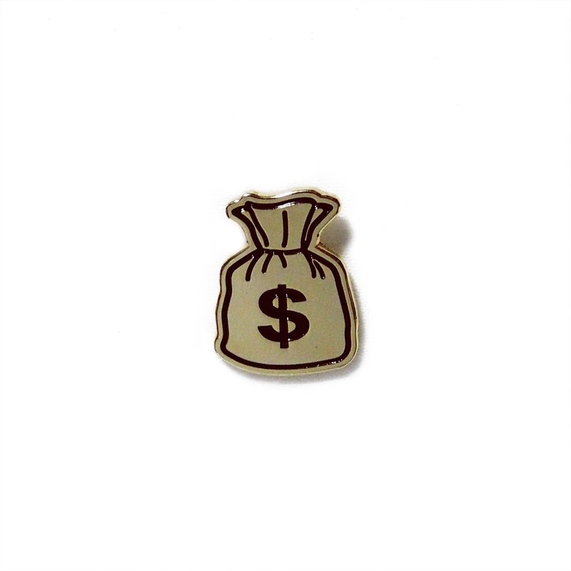 Money Bag Emoji Pin