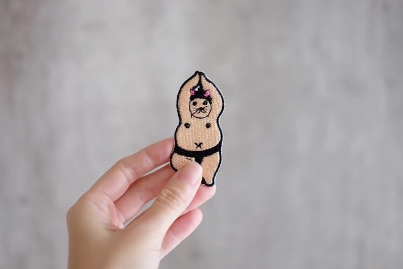Sumo Yoga Iron On