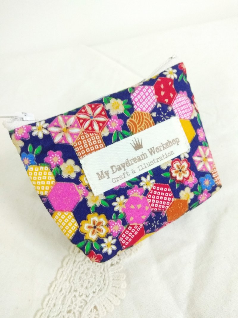 My Daydream Workshop Floral cute simple casual casual bag small purse small storage bag
