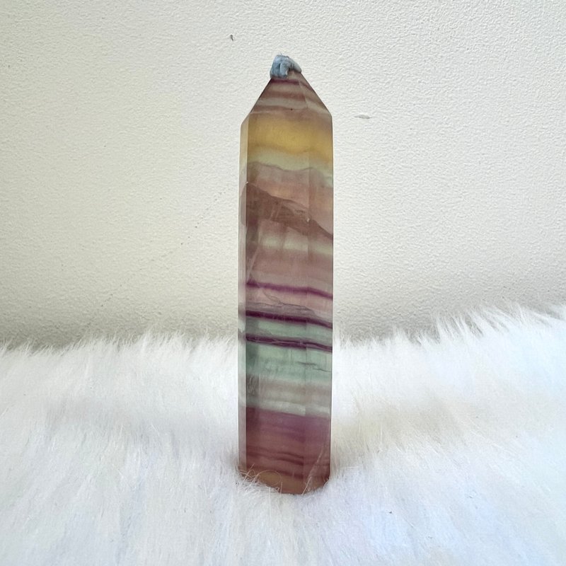 彩螢石柱 | 水晶 | 水晶柱 | 水晶擺件 - 擺飾/家飾品 - 水晶 多色