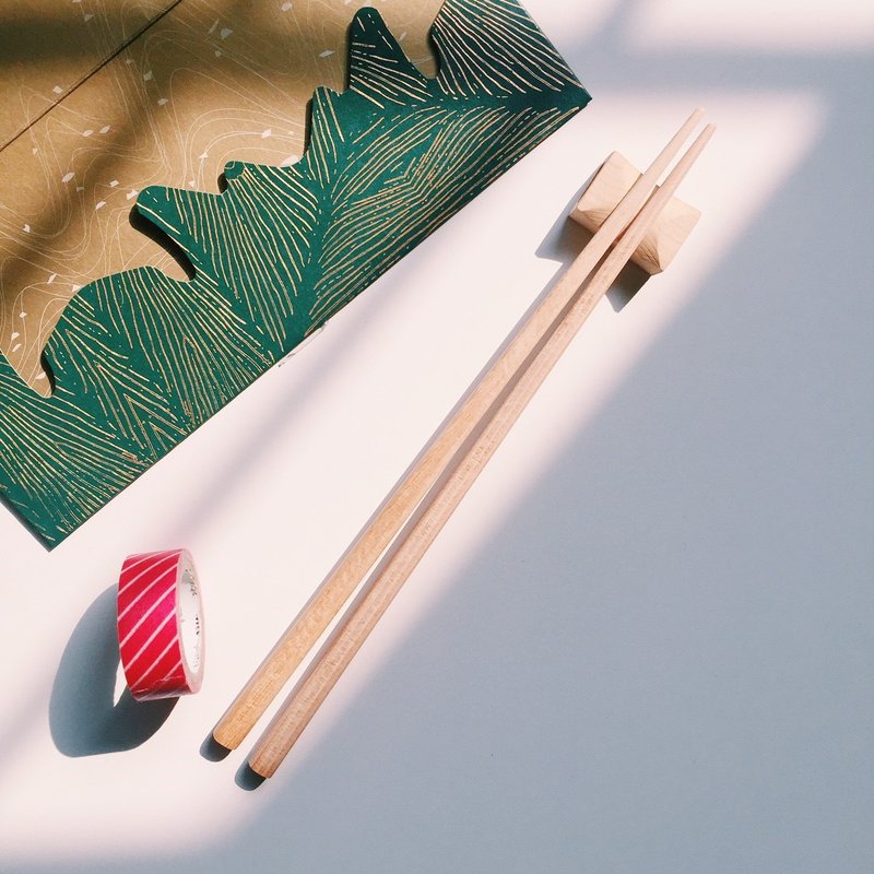 Taiwan cypress wood ~ * single and double chopsticks / chopsticks you happy