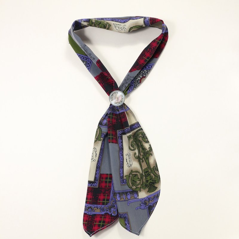 JOJA 日本老布製 領巾 / 髮帶 - 絲巾 - 聚酯纖維 多色