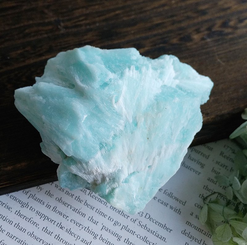 Blue Aragonite 雲南產地  藍文石 藍霰石 天然礦石 原礦 - 擺飾/家飾品 - 其他材質