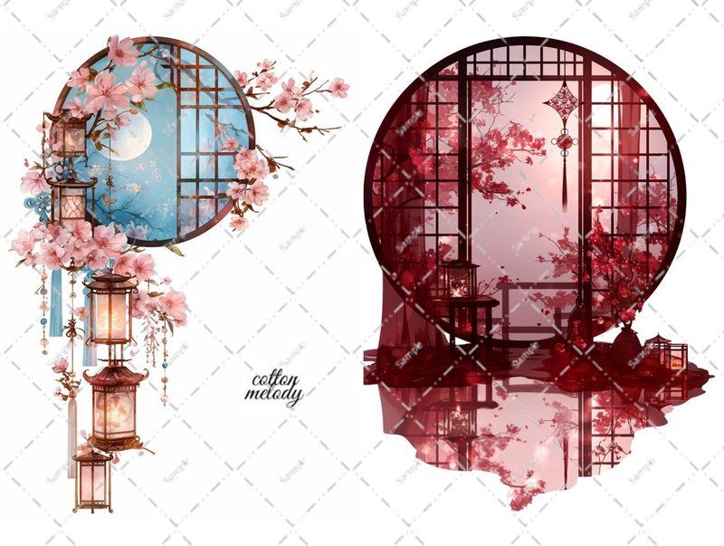 original sticker no.S7 人物ステッカー オリジナル人物ステッカー ステッカー cotton melody ミニステッカー - 貼紙 - 紙