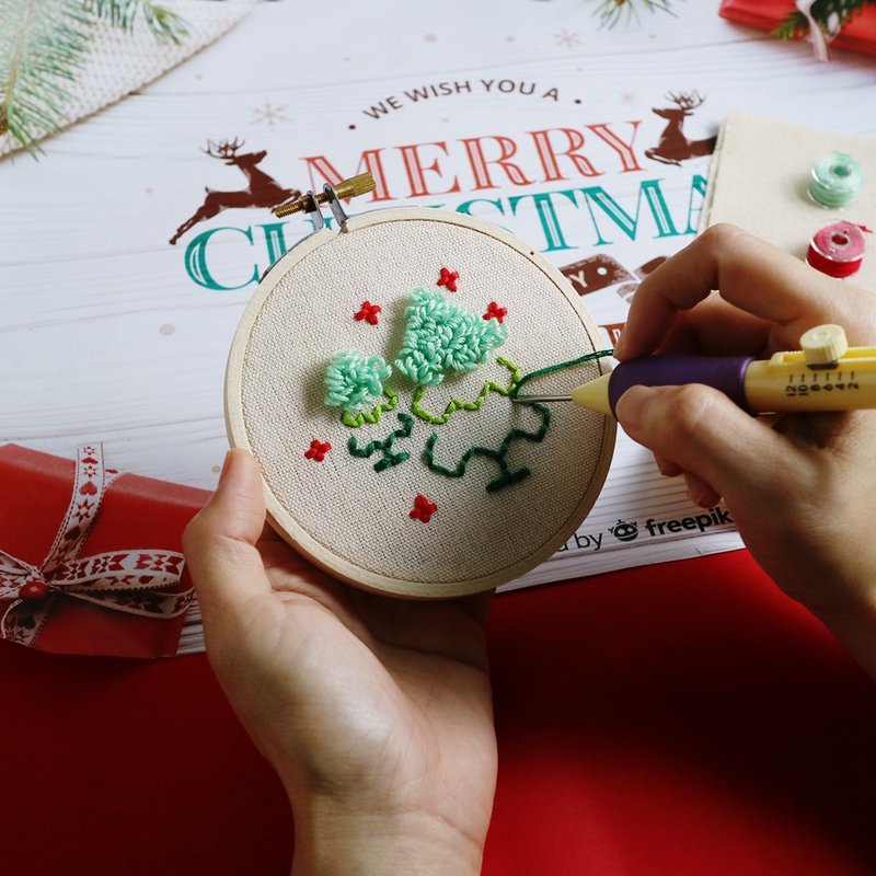 【一人成班】33分鐘學會俄羅斯細針刺繡.台北行天宮站 - 編織/羊毛氈/縫紉 - 棉.麻