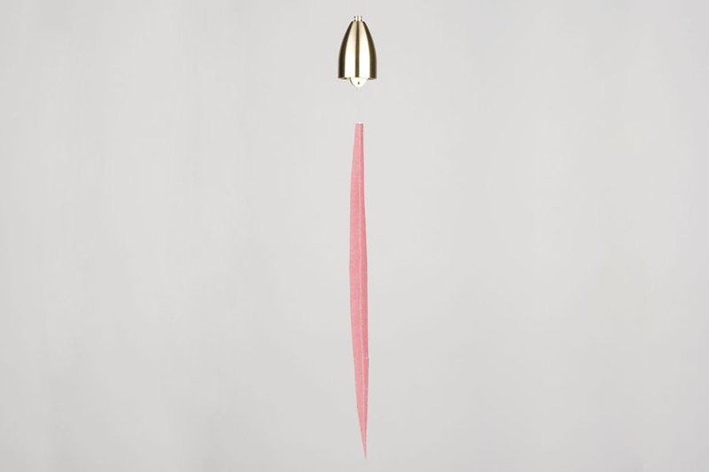 Wind chimes-glass gold