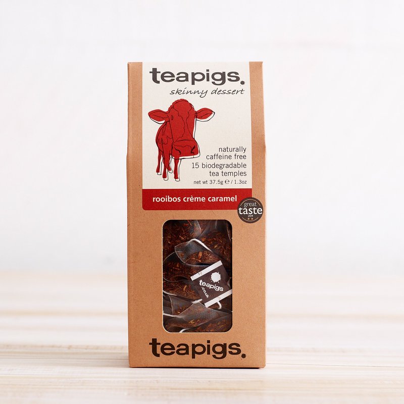 British Tea Bag Teapigs-South Africa National Treasure Cream Caramel Tea