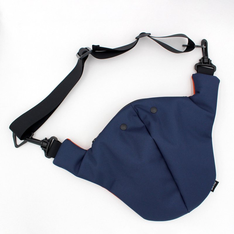 小動物大型隨身包 - 側背包/斜背包 - 聚酯纖維 藍色