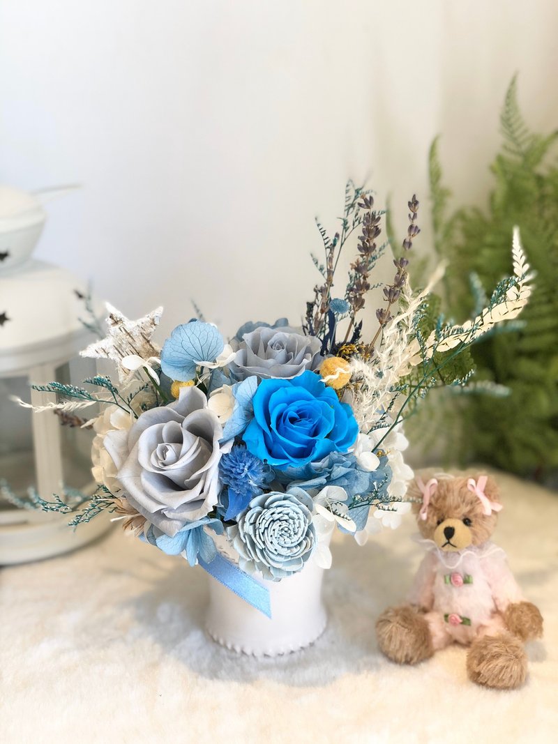 Blue Christmas Flower Ceremony