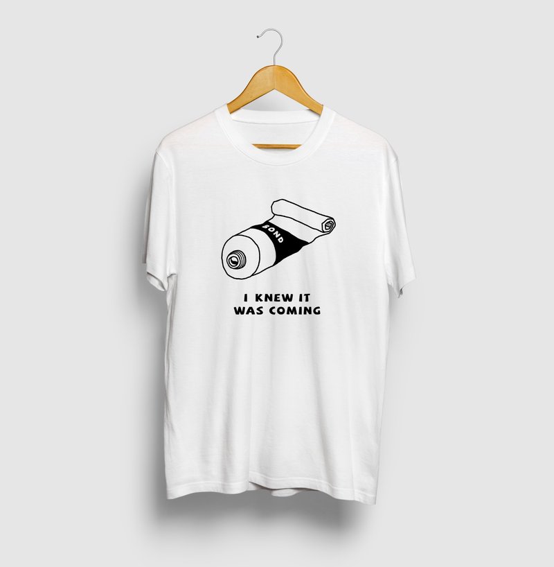 Bond The last to be there is an adhesive illustration T-shirt