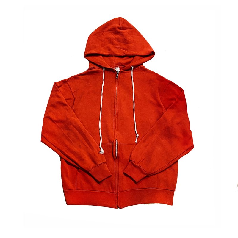 Vintage Hanes Sports Hoodie - 帽T/大學T - 其他人造纖維 紅色